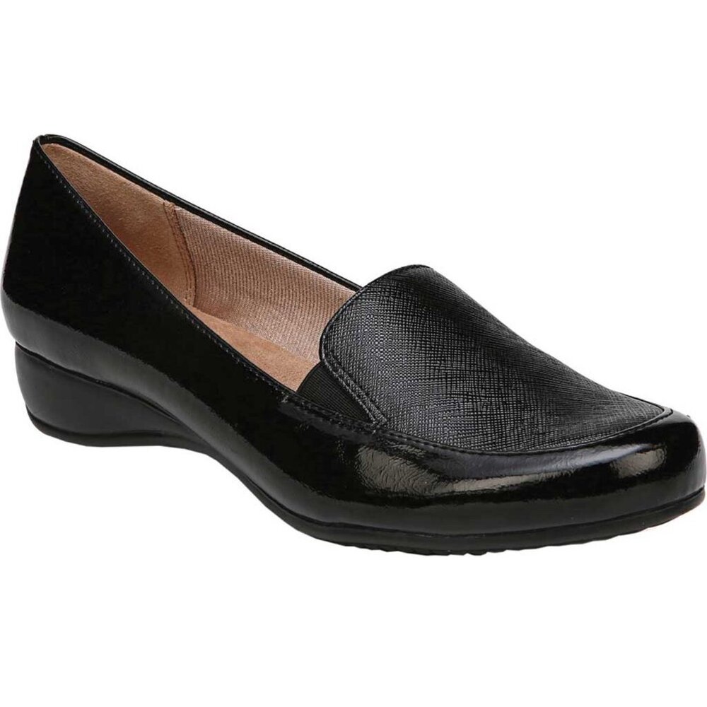 Life Stride Black Women's Slip-On Loafer